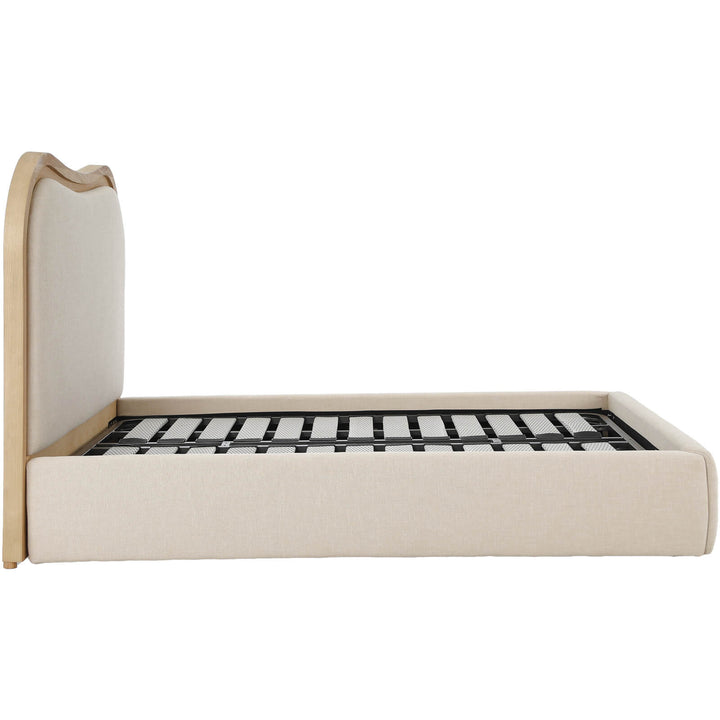 Sandford Curved Upholstered Bed