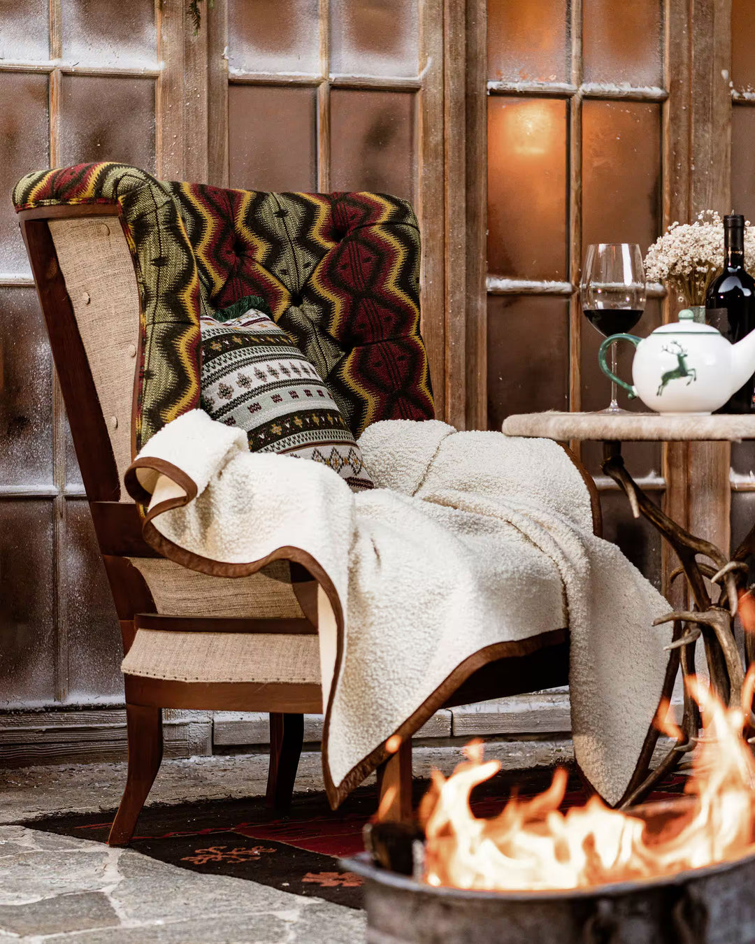 Schaffell Woven Fabric