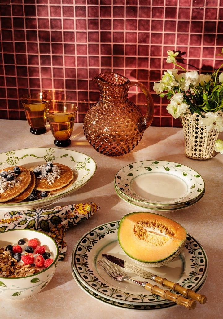 Cara Shell Serving Plate - Green
