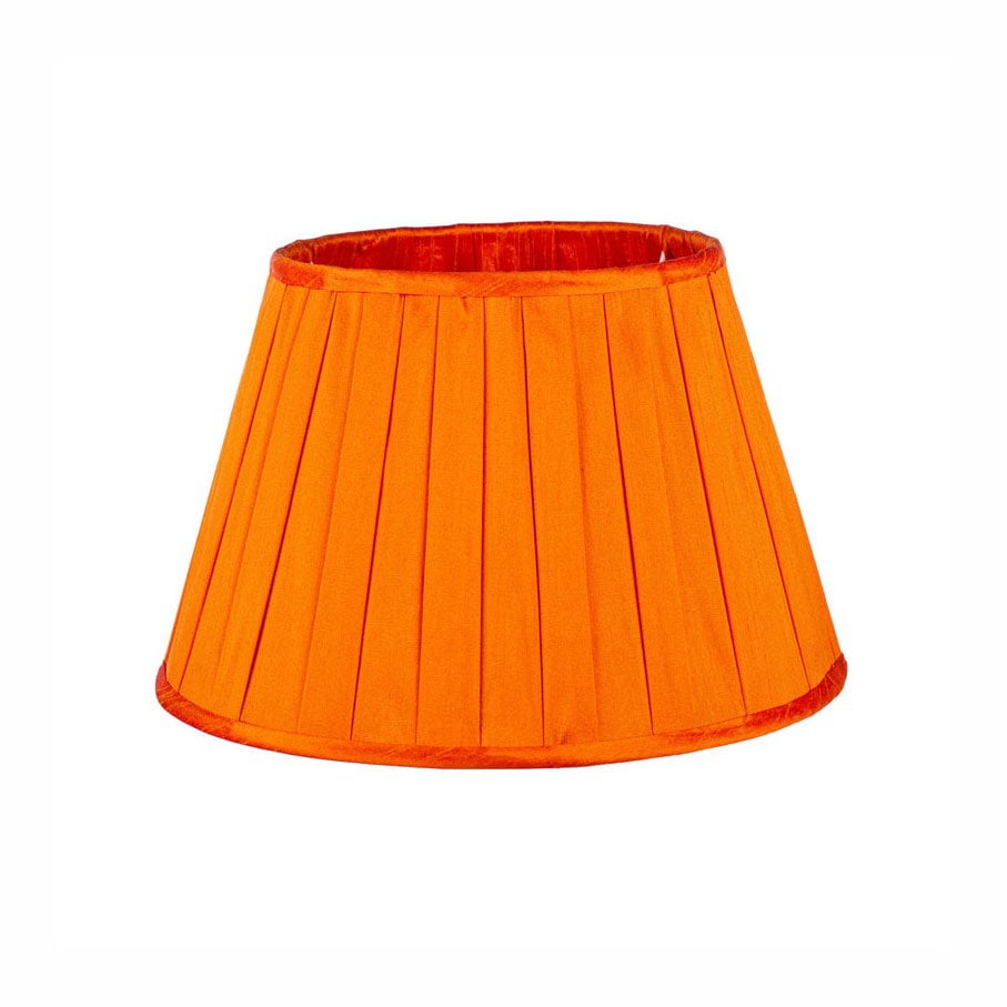 Seville Orange Box Pleated Lampshade