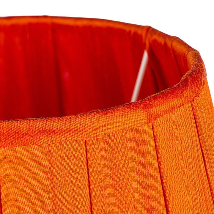 Seville Orange Box Pleated Lampshade