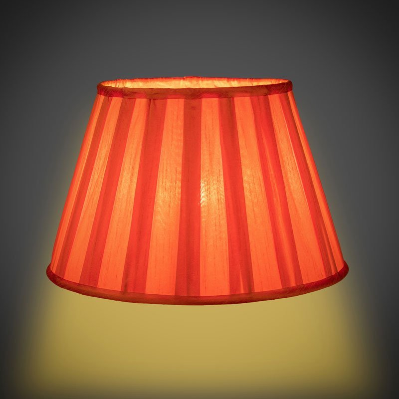 Seville Orange Box Pleated Lampshade