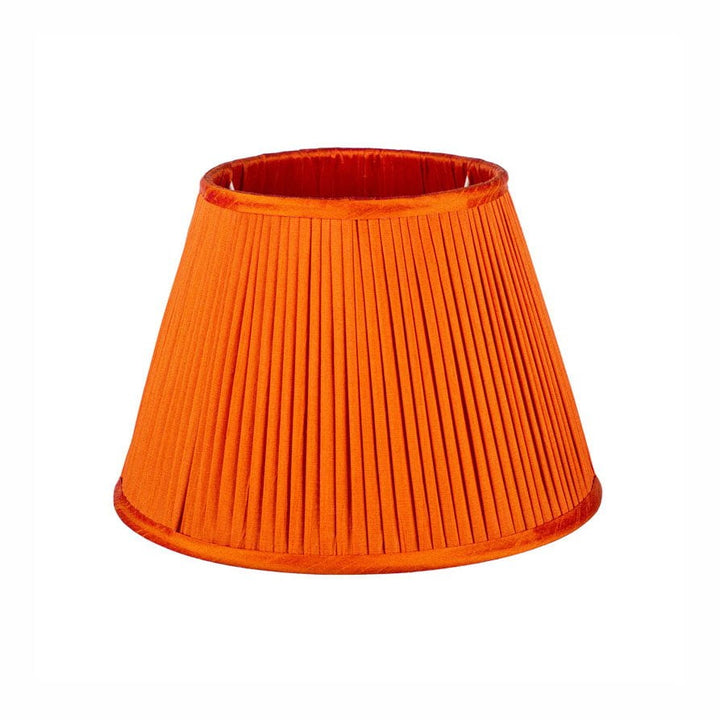 Seville Orange Pleated Lampshade