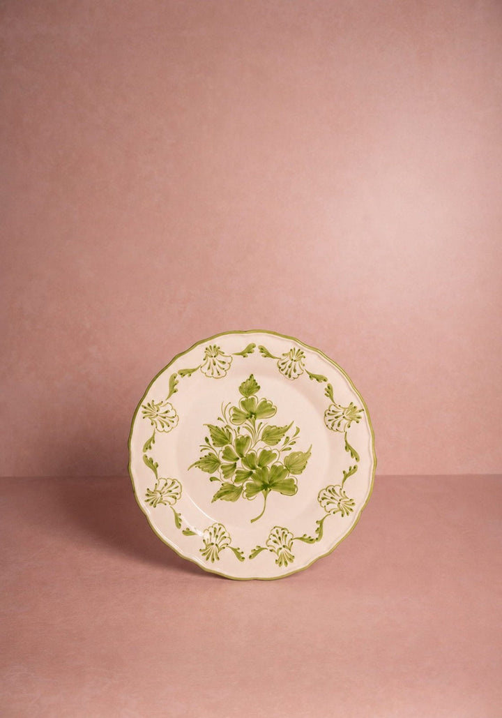 Cara Shell Side Plates - Green