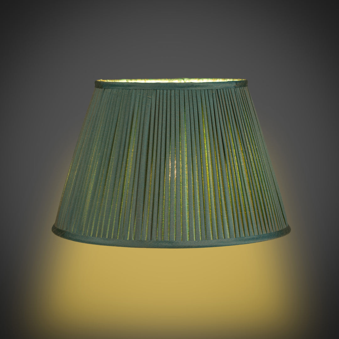 Fern Green Pleated Lampshade