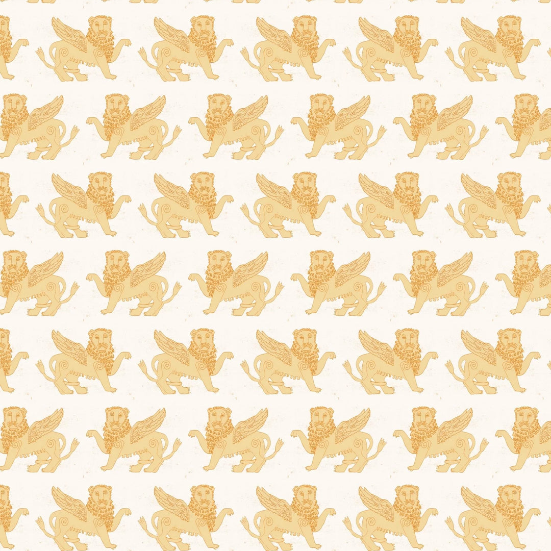 Winged Lions Wallpaper