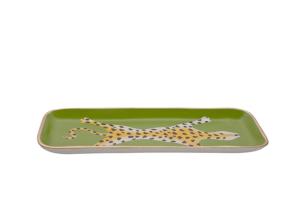 Small Leopard Tray by Dana Gibson - Decoralist.com