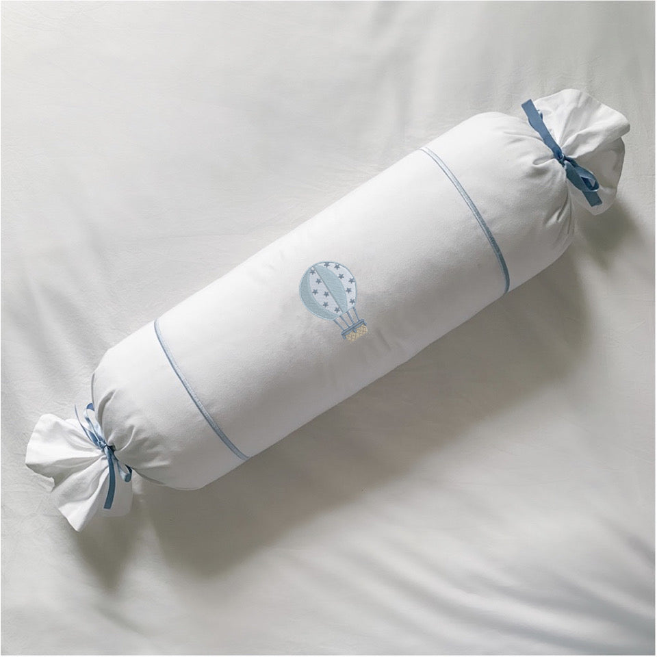 Up & Away Embroidered Bolster Cushion