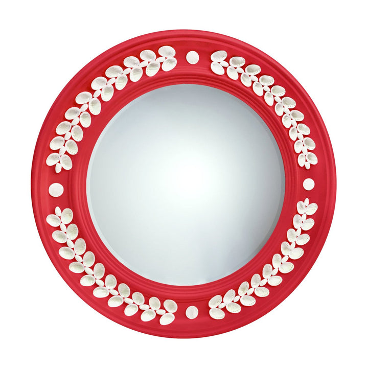 Bibury Round Shell Mirror