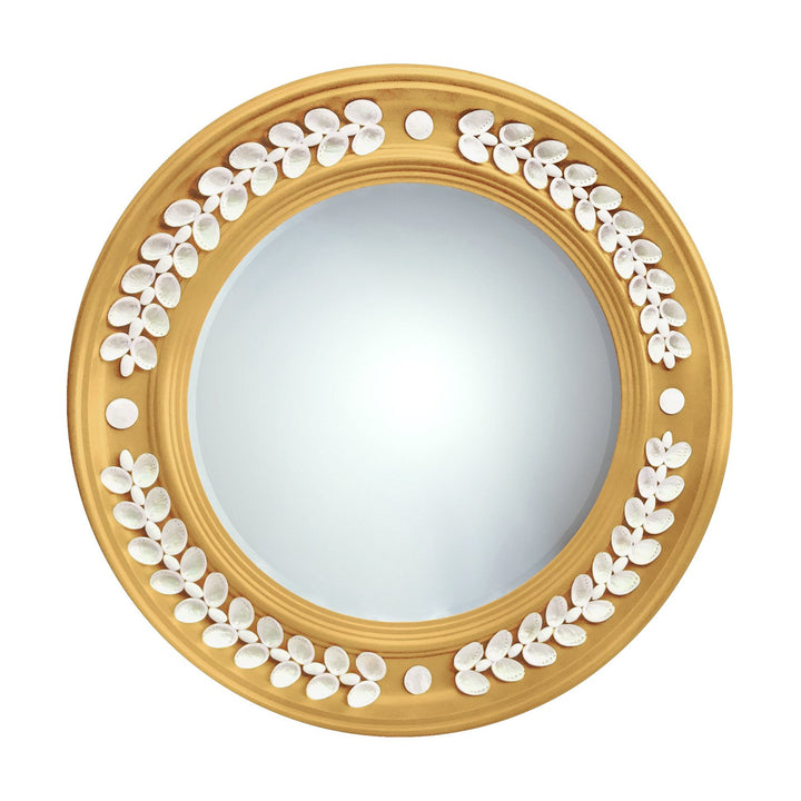 Bibury Round Shell Mirror