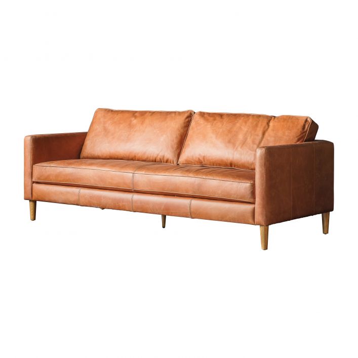 Osborne 2-Seater Vintage Leather Sofa