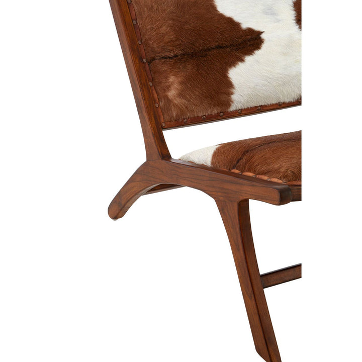 Kristoffer Goat Hide Lounge Chair