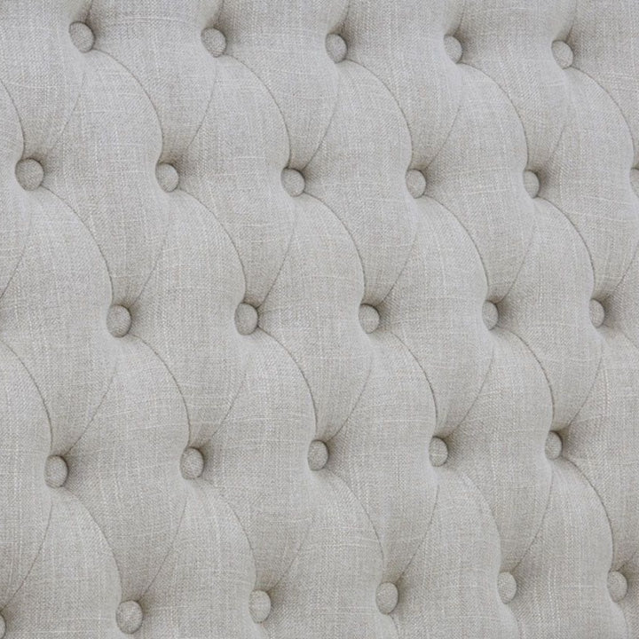Harrison Upholstered Bench - Cream Linen