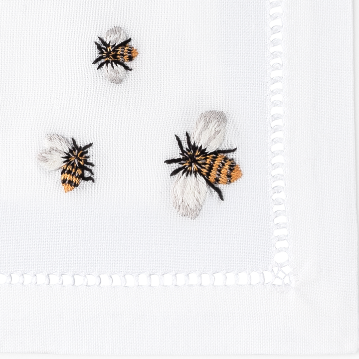 Bees Cocktail Napkins - Set Of 4