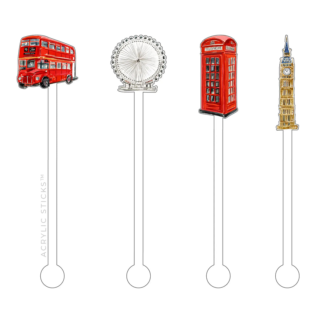 London Acrylic Stir Sticks