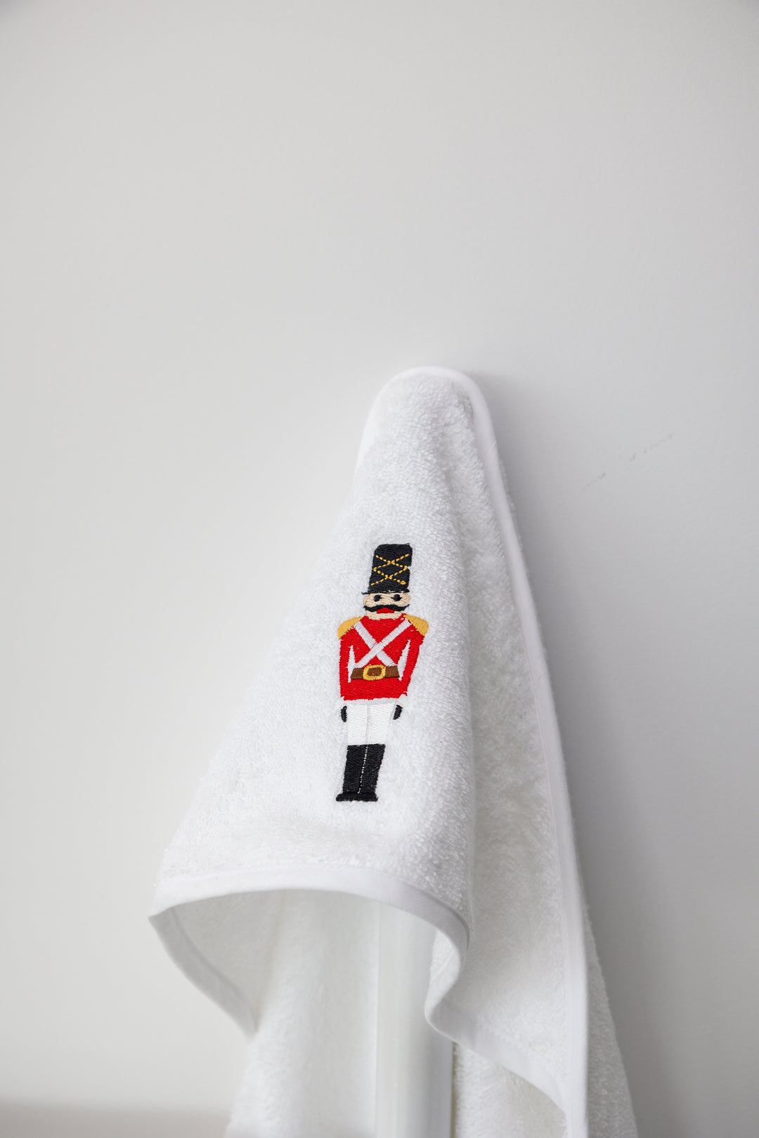 Embroidered Solider Cotton Bath Towel