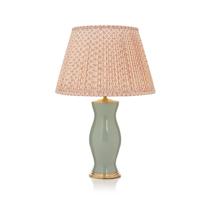 Four Leaf Clover Pleated Lampshade