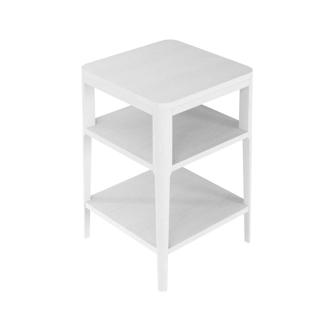 Tommy End Table - White Oak