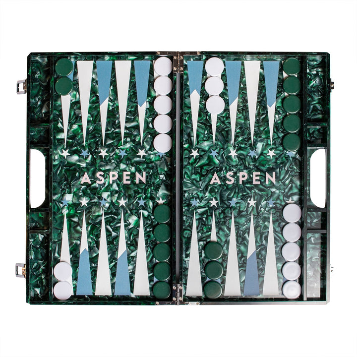 Aspen Acrylic Backgammon