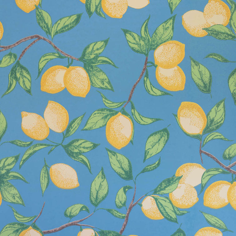 Capri Lemons Wallpaper