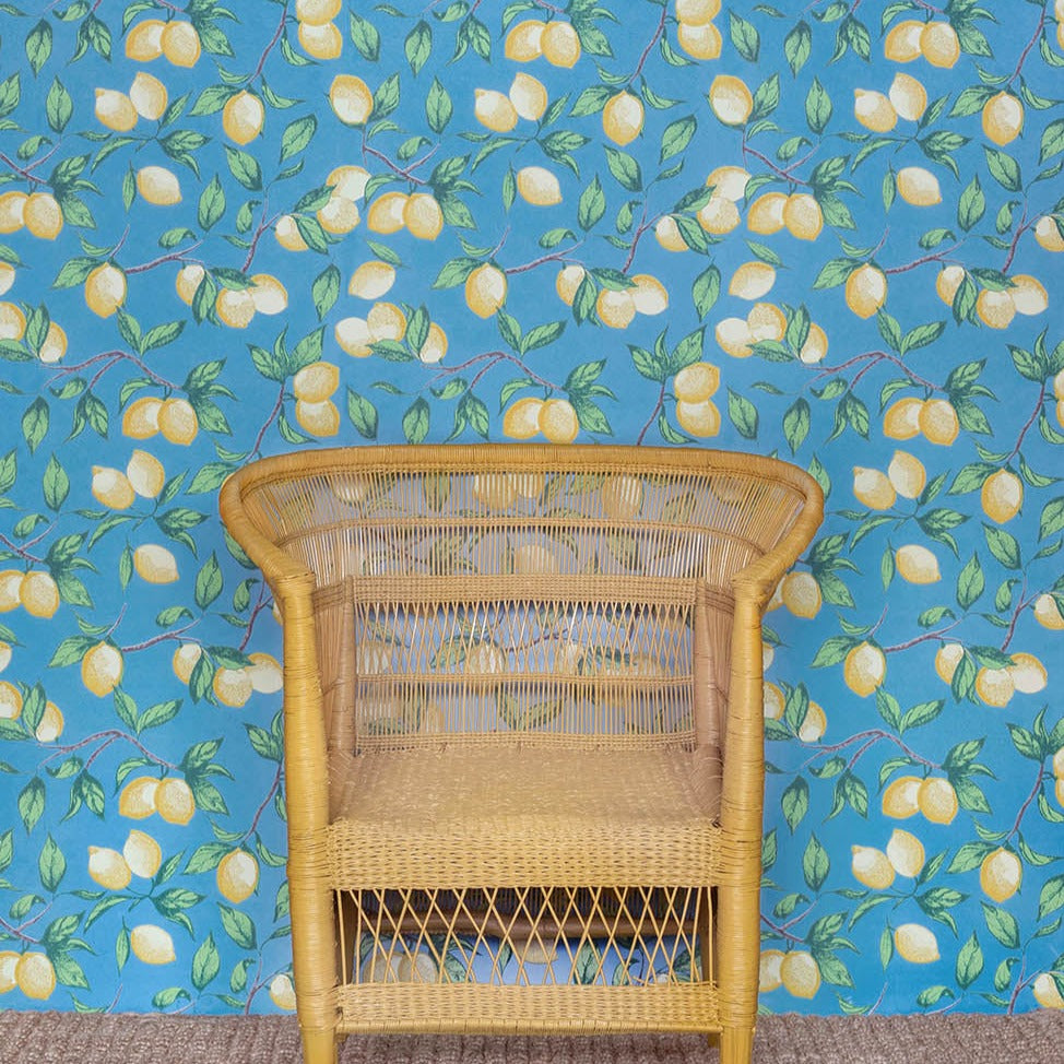 Capri Lemons Wallpaper