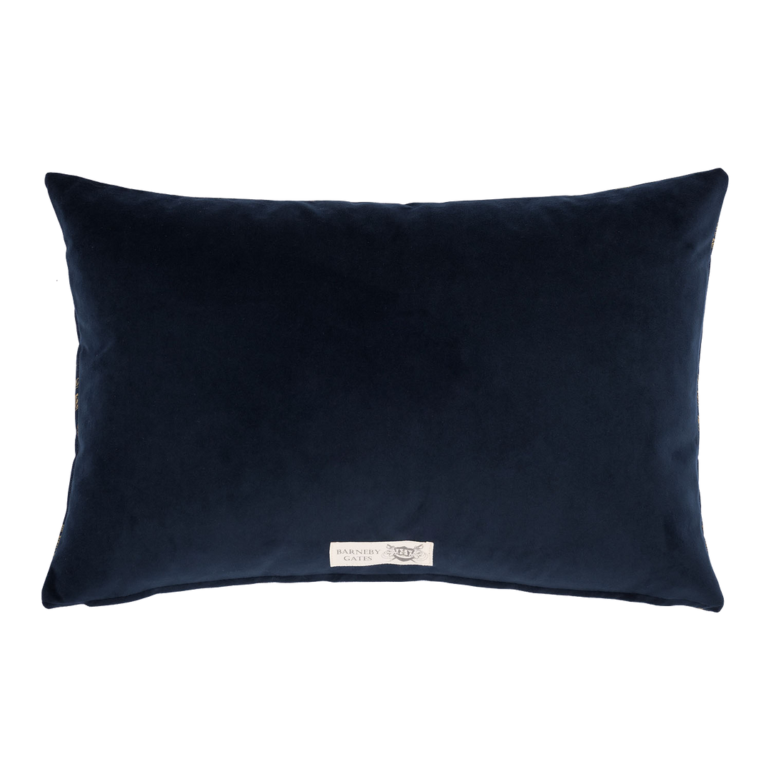 Marrakech Palm Midnight Blue Cushion