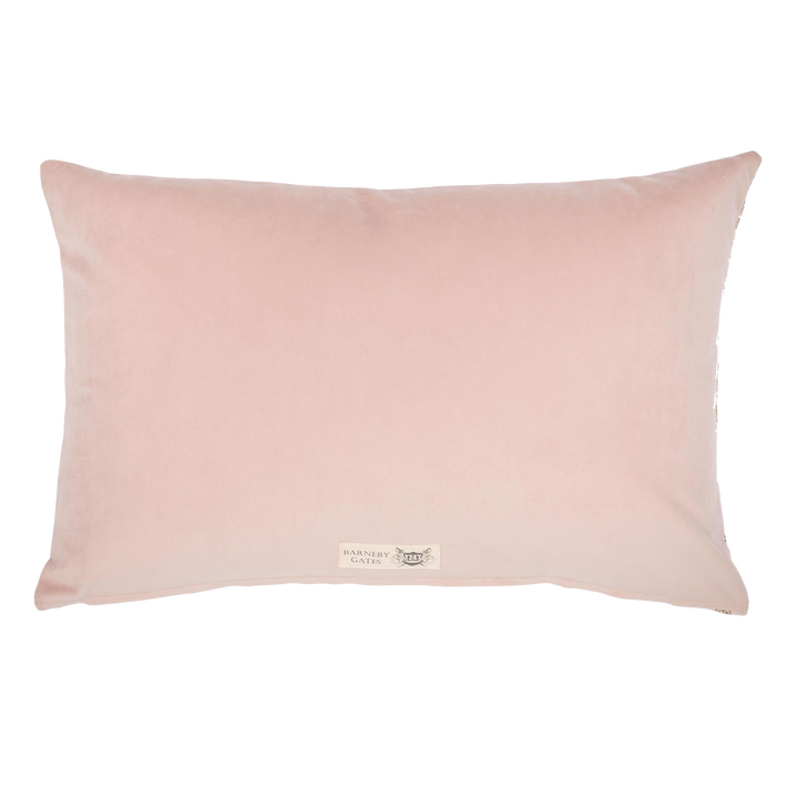 Marrakech Palm Soft Gold Cushion, Reverse