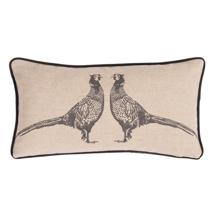 Pheasant Natural Cushion