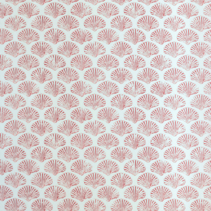 Red Scallop Shell Wallpaper