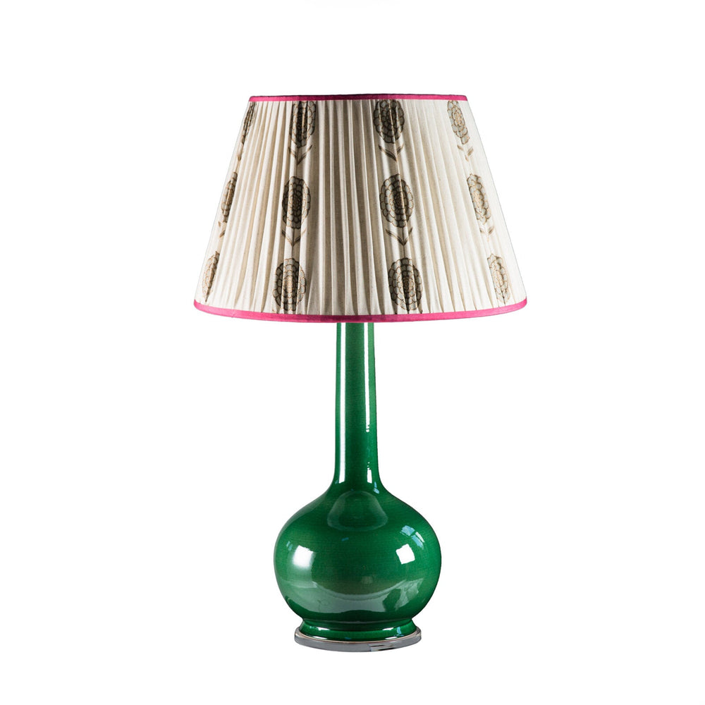 Beau Table Lamp Base - Moss Green