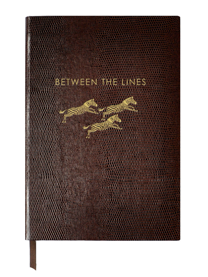 Between The Lines Hardcover Notebook