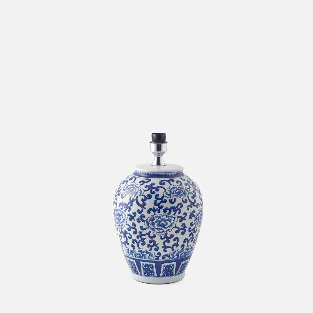 Blue & White Ceramic Table Lamp