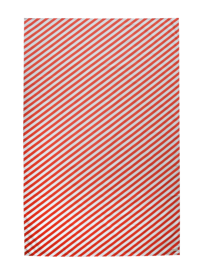 Candy Cane Striped Tablecloth
