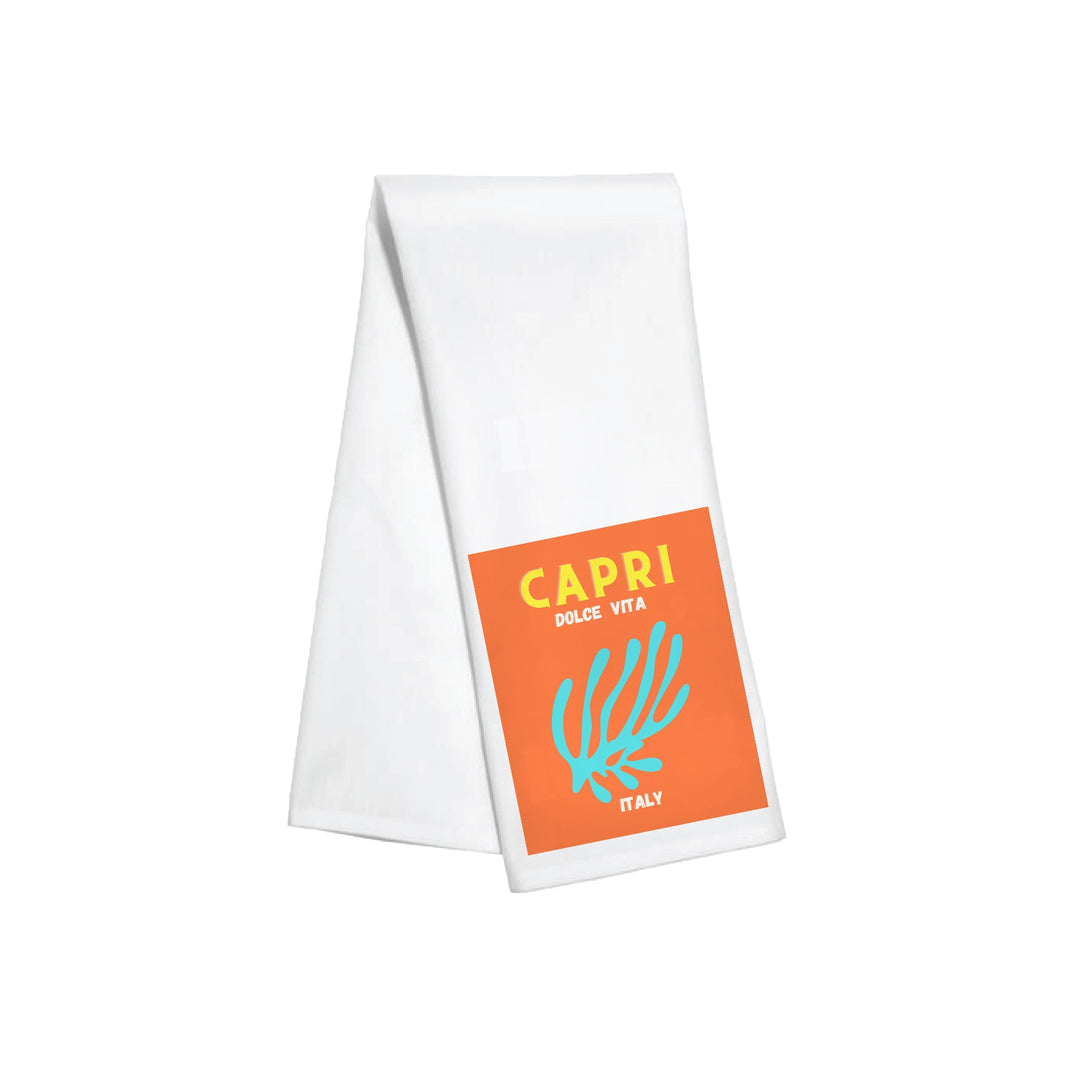Capri Dolce Vita Tea Towel