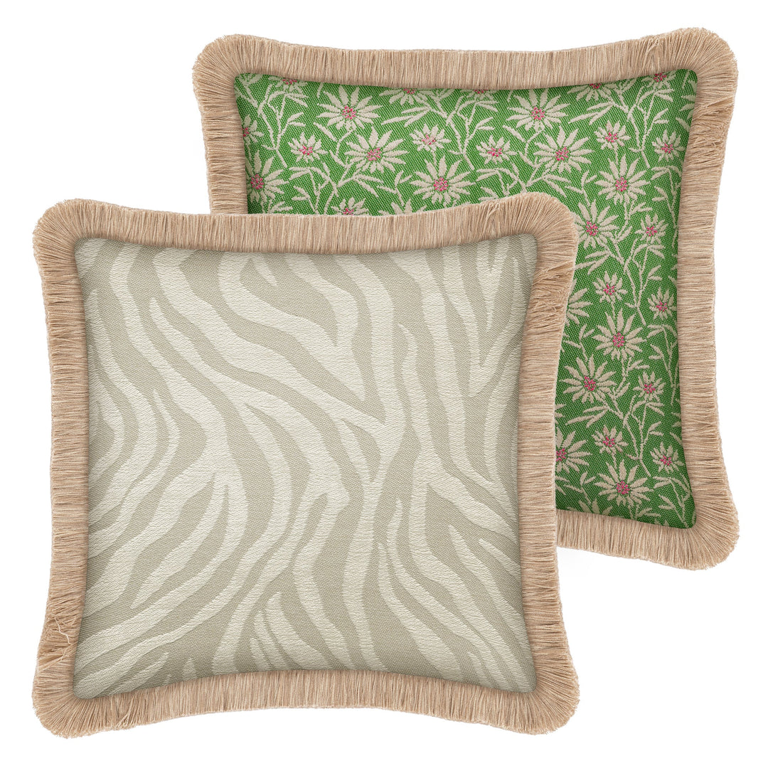 Amina Sand x Mako Grass - Double Sided Cushion