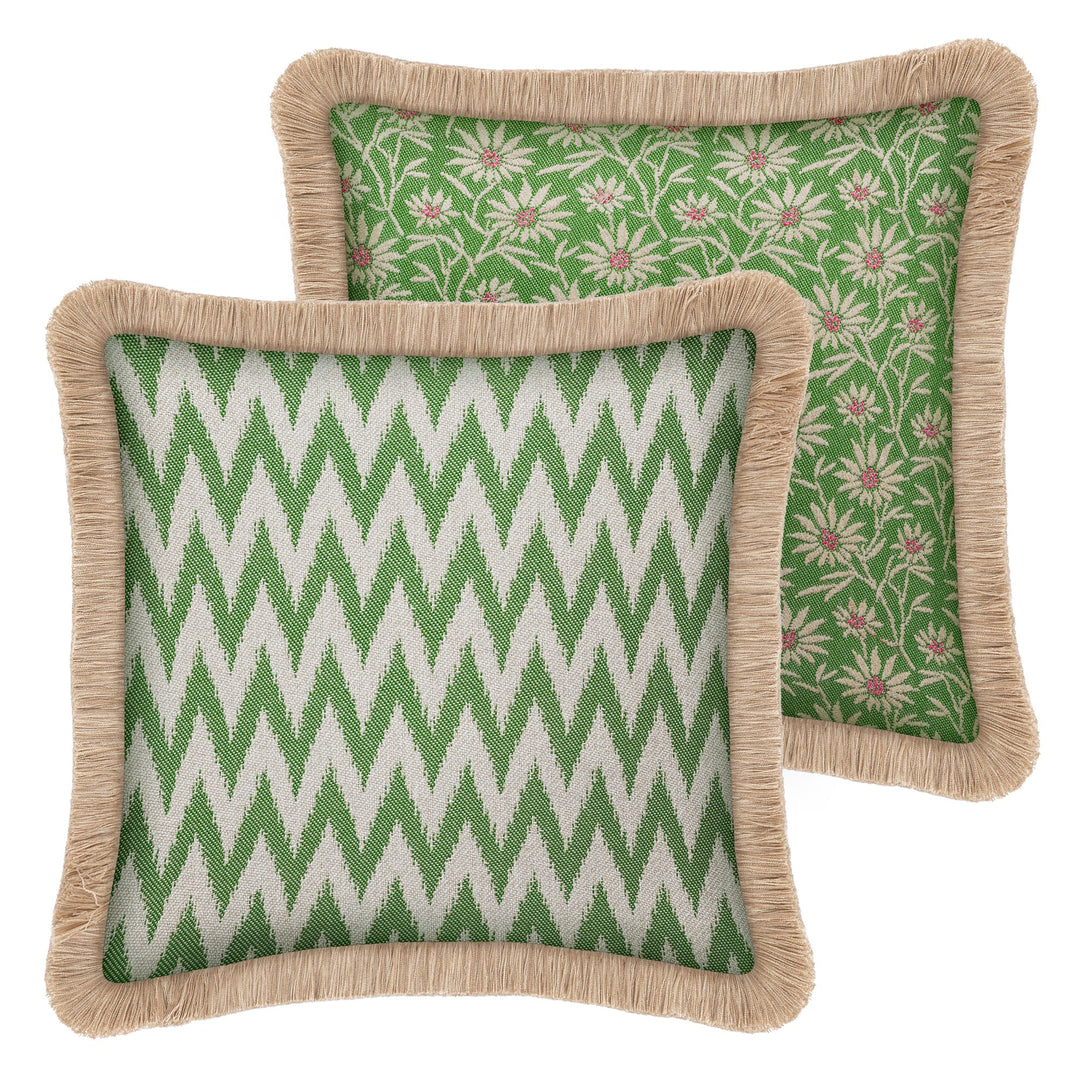 Rosita Grass x Mako Grass - Double Sided Cushion