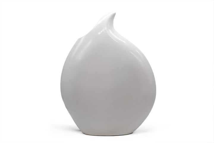 Multi-Coloured Scallop Teardrop Vase