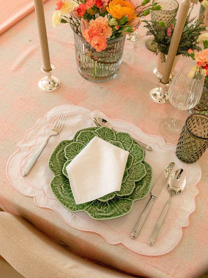 Clou Placemat - White & Pink