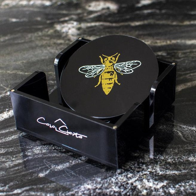 Bee Acrylic Coasters
