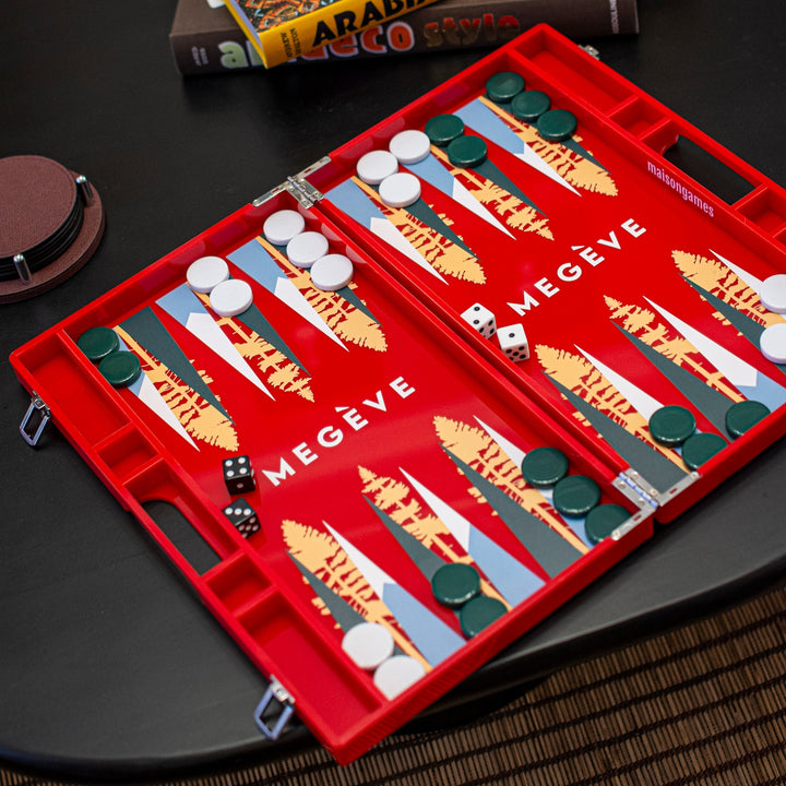 Megève Acrylic Backgammon
