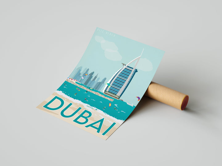 Kite Beach Dubai, UAE - Fine Art Print