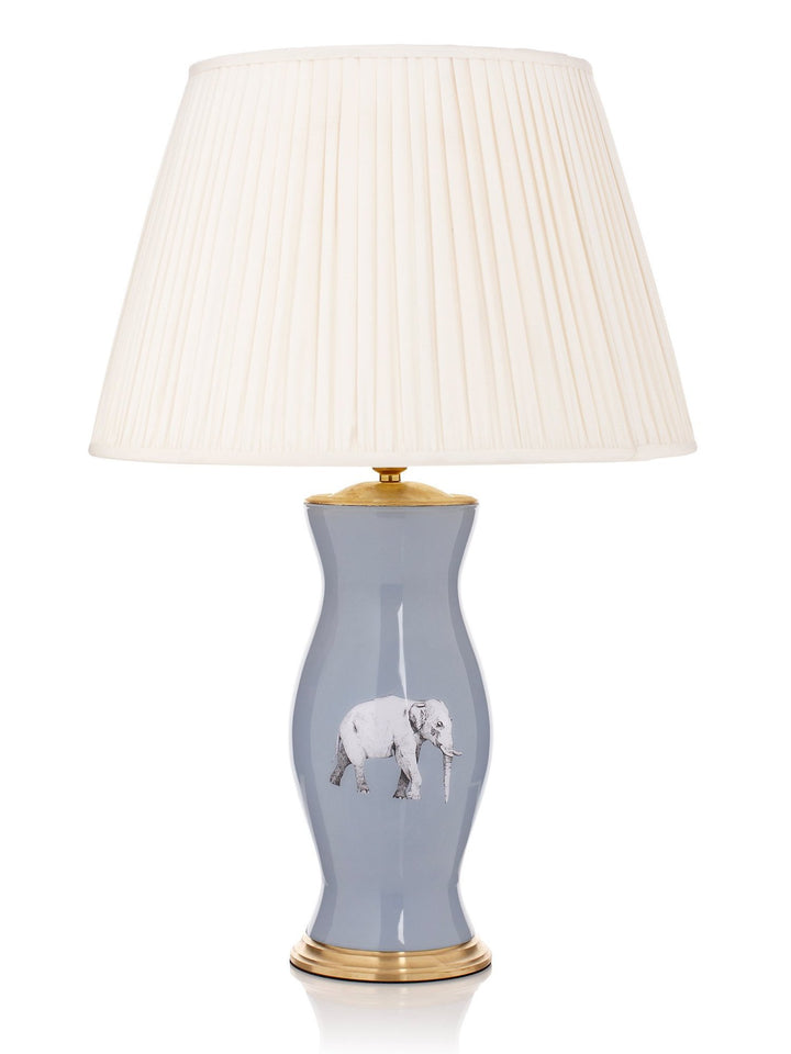 Elephant in The Room Blue Medium Table Lamp
