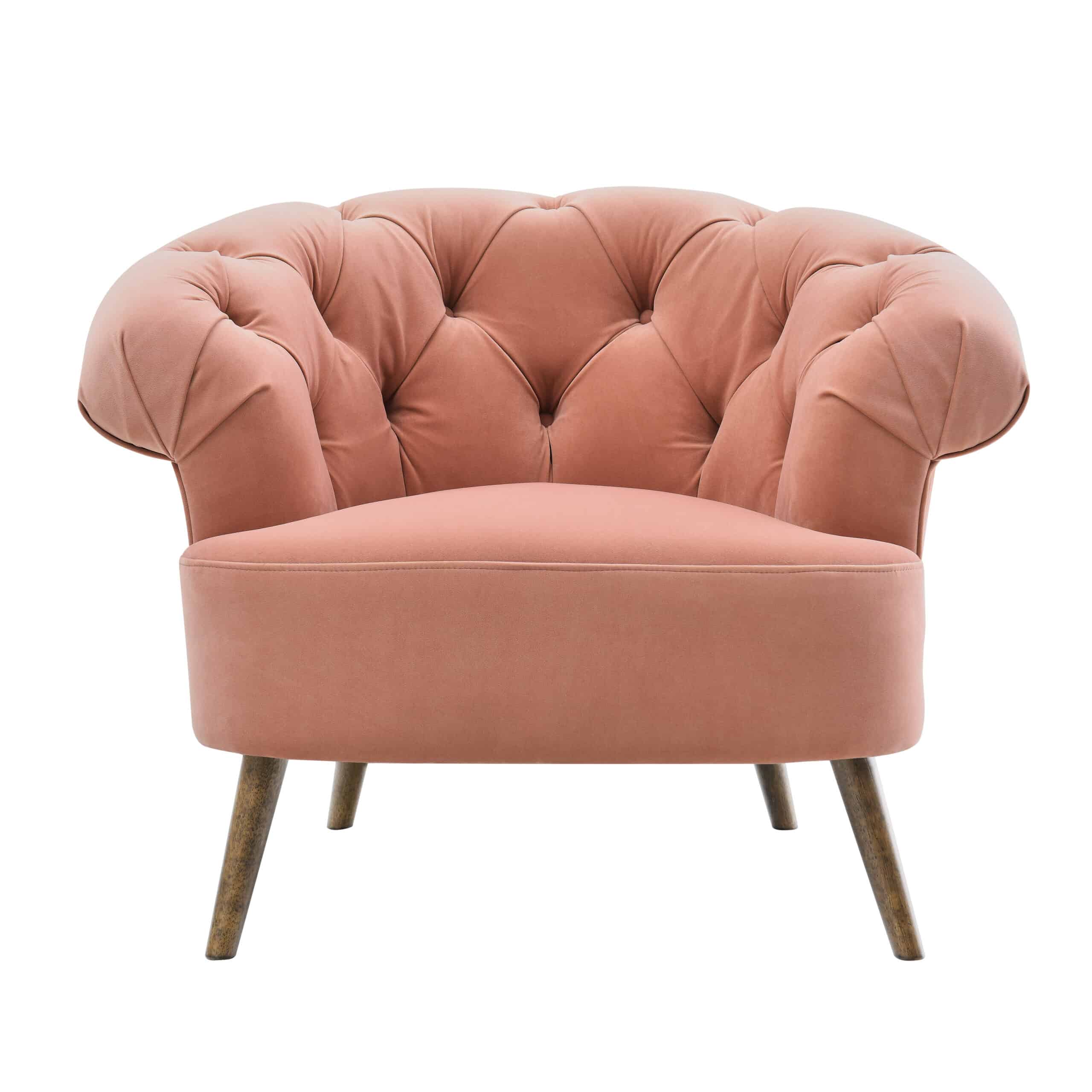 Pink armchairs on sale for sale