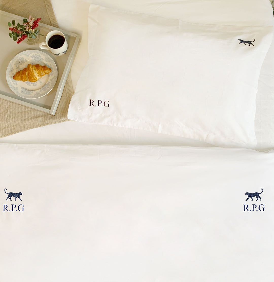 Ralph Embroidered Leopard Bed Linen