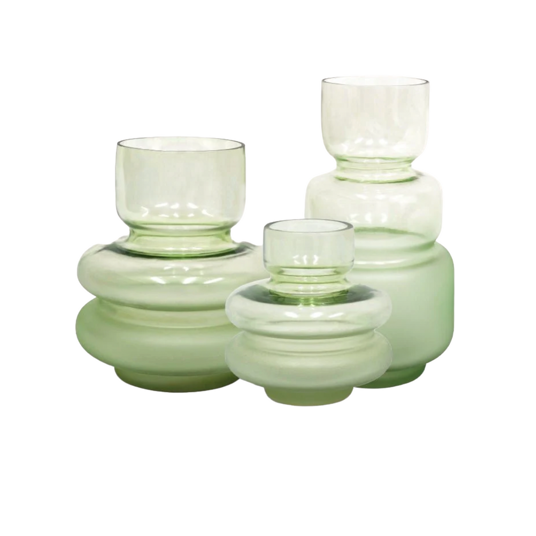 Bolla Glass Vase - Green
