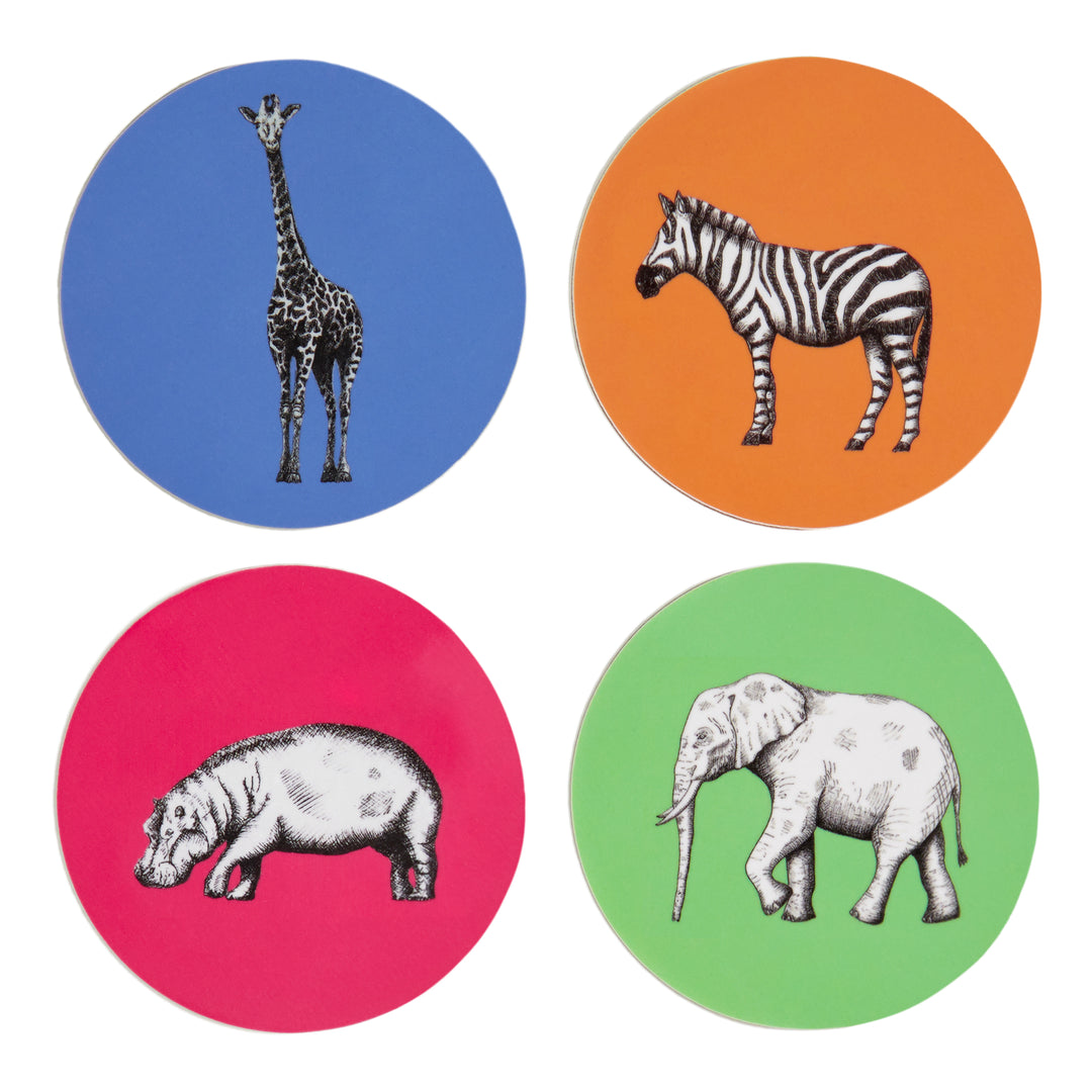 In The Wild Coasters - Set of 4
