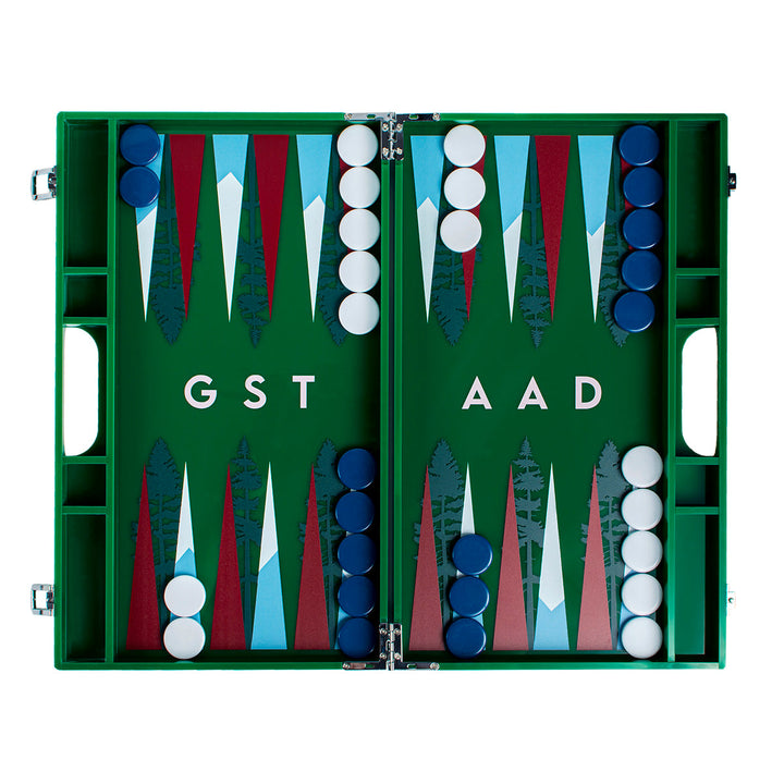 Gstaad Acrylic Backgammon
