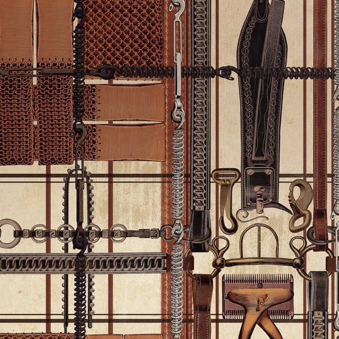 Harnessmaker's Atelier Wallpaper