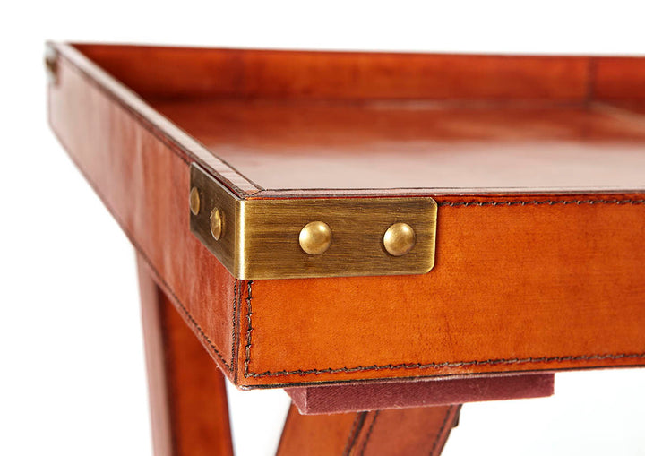 Hampstead Leather Console Table