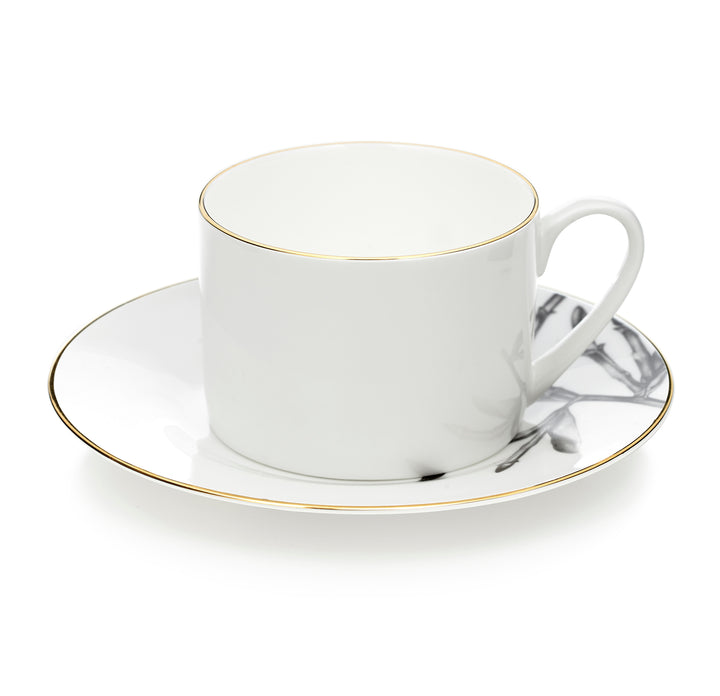 Horse & Pearls Cup & Saucer